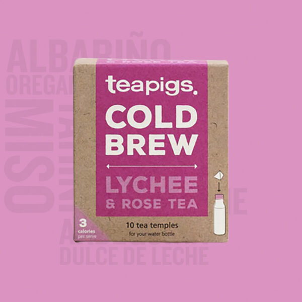 TEAPIGS COLD BREW LYCHEE & ROSE TEA