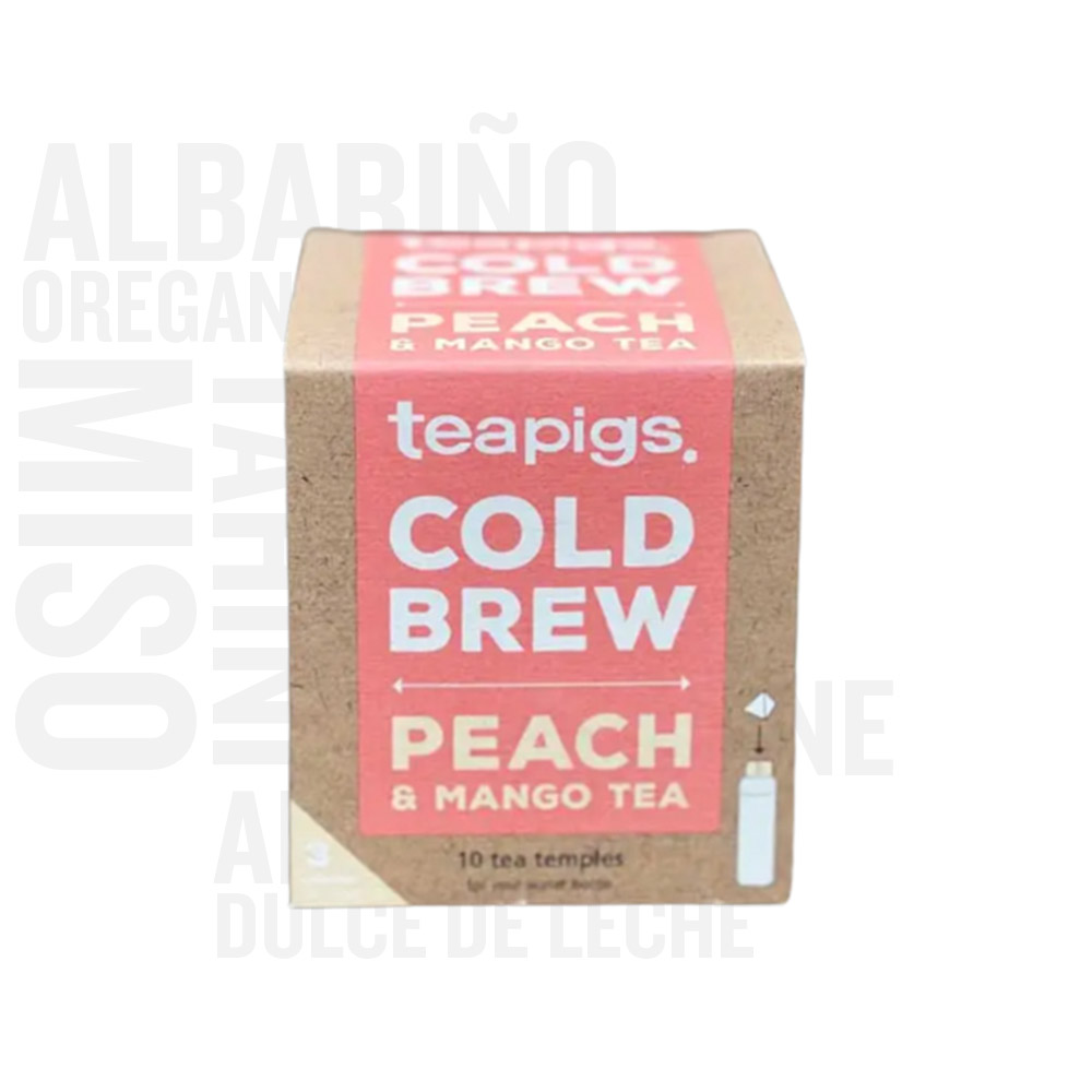 TEAPIGS COLD BREW PEACH MANGO TEA
