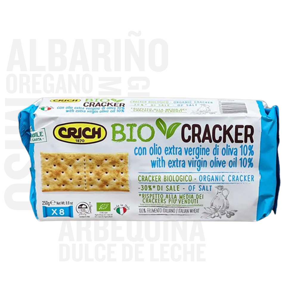 Crich Bio Cracker With Extra Virgin Olive Oil