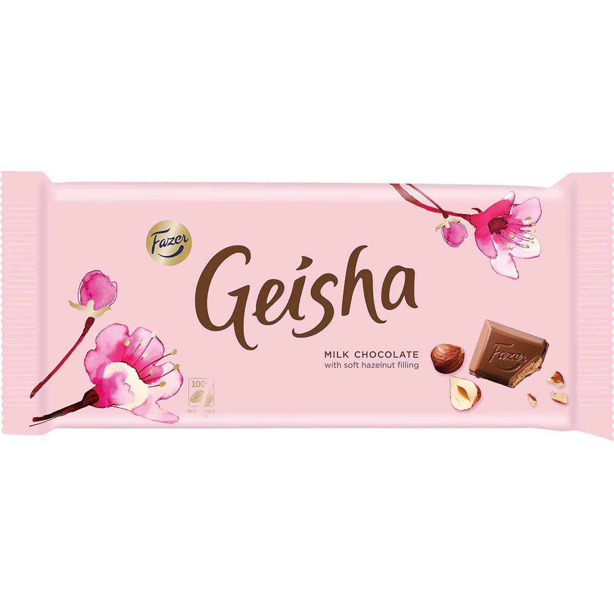 Geisha milk chocolate bar