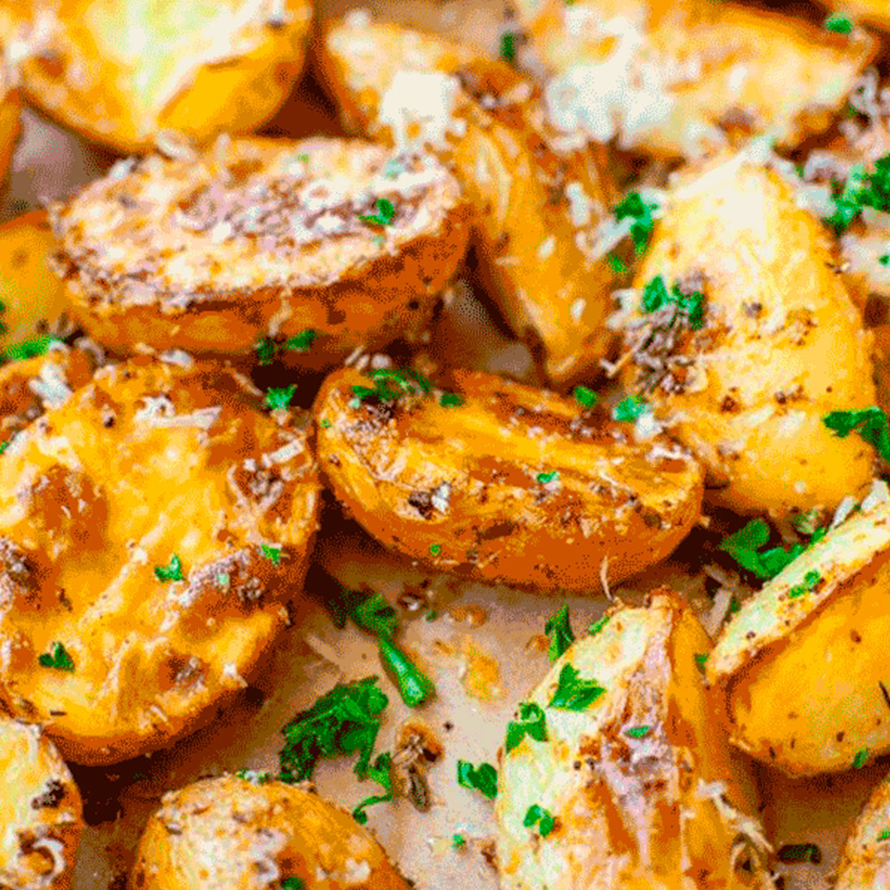 Crusted Parmesan Potatoes