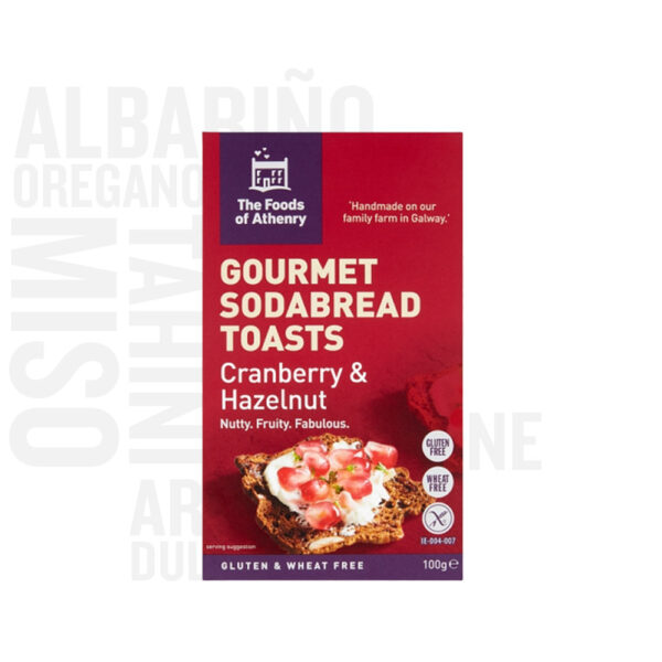 Gourmet Sodabread Toasts - Cranberry Hazelnut