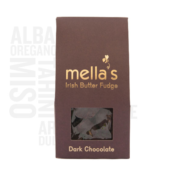 MELLA'S IRISH DARK CHOCOLATE FUDGE
