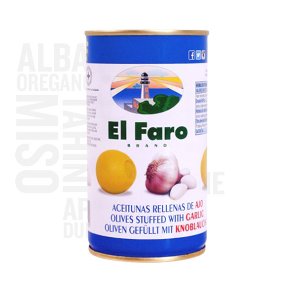 EL FARO Olives Stuffed with Garlic
