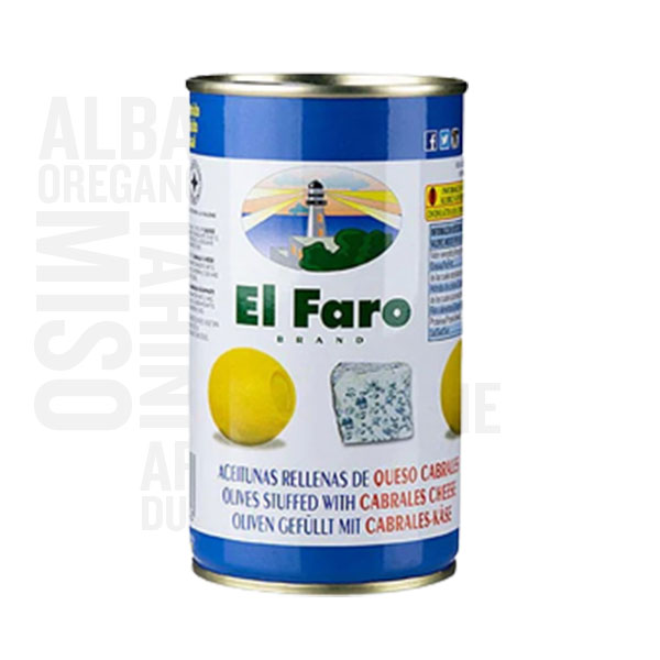 El Faro Green Olives stuffed with Cabrales Cheese