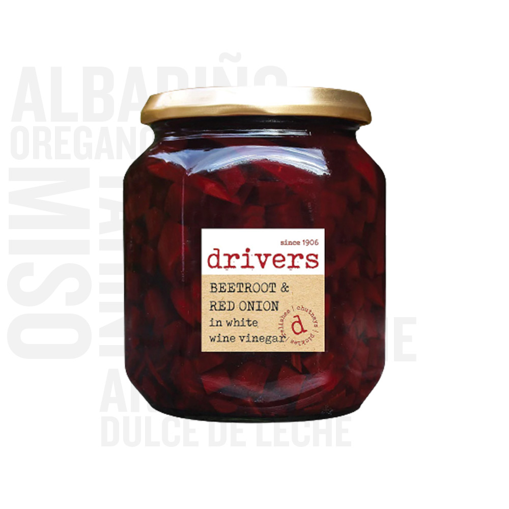 Drivers - Beetroot & Red Onion in White Vinegar 550g