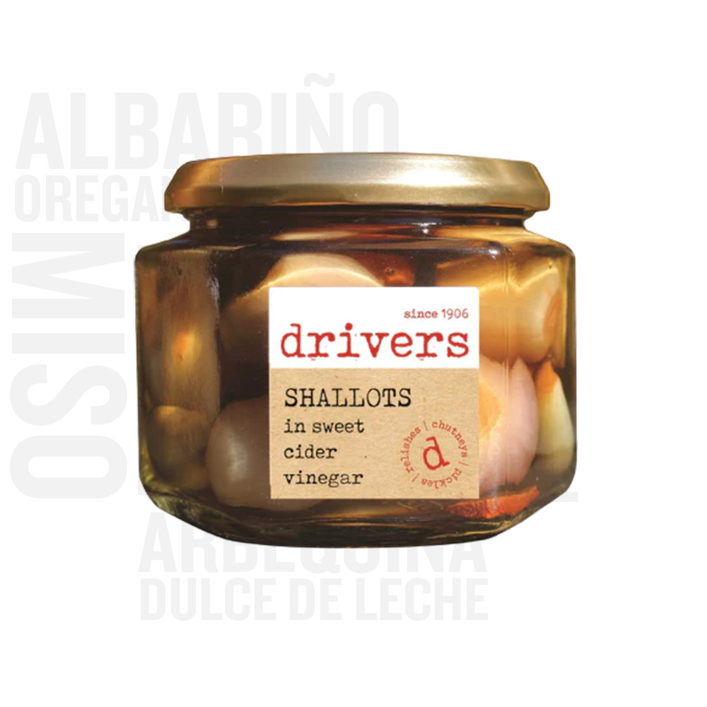 Drivers - Shallots in Sweet Cider Vinegar 350g