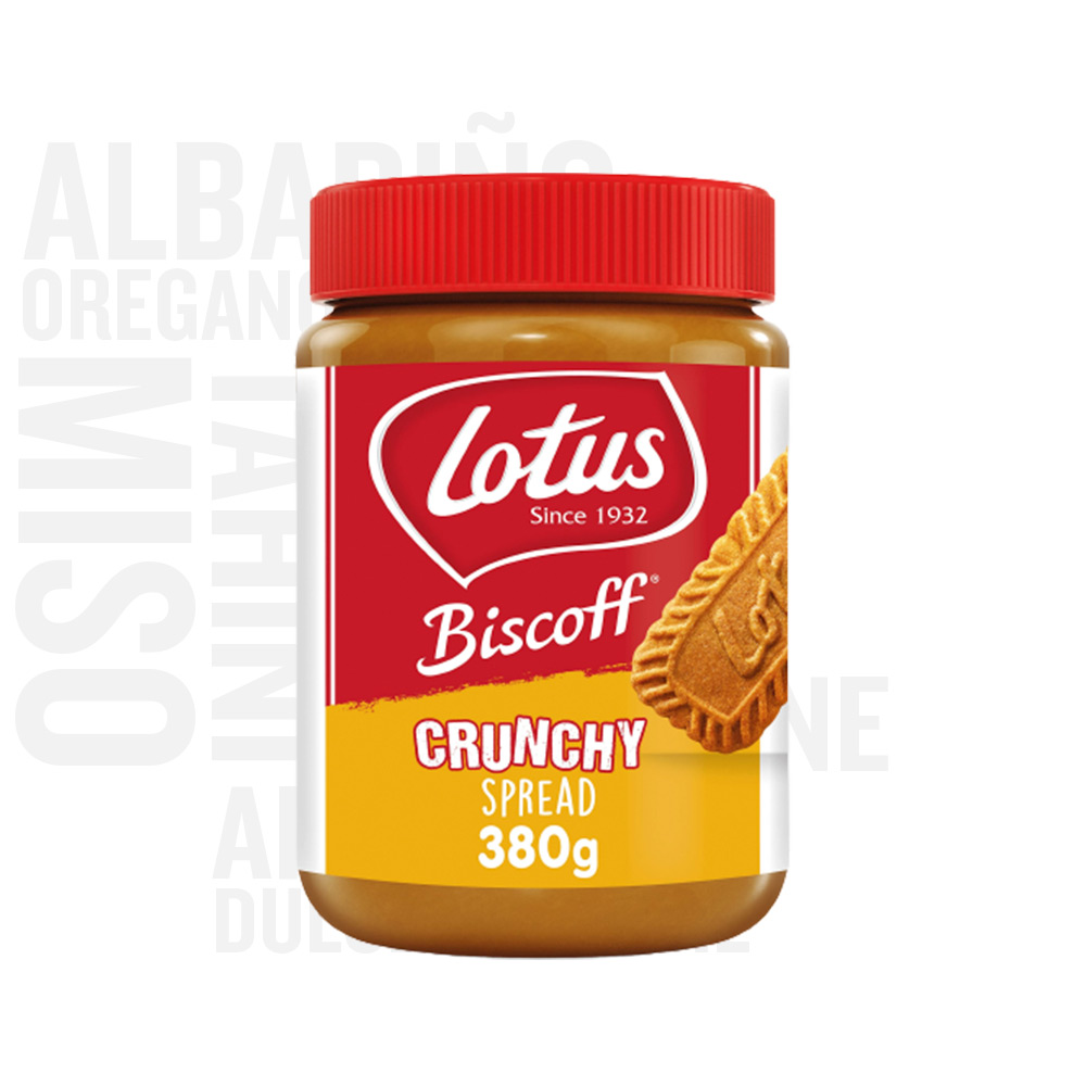 Lotus Biscoff Crunchy Biscuit Spread 380g